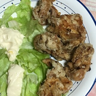 鶏もも肉の竜田揚げ